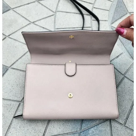 Kate Spade Laurel Way Winni Saffiano Leather Crossbody Clutch Wallet - Picture 7 of 11